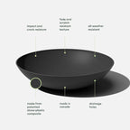 Veradek Mason Series Lane Bowl Planter| - Image 3