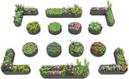 A ANLEOLIFE Set of 14, 18 Inch Tall Raised Garden Beds Kit, Heart-Shaped by AAnleolife