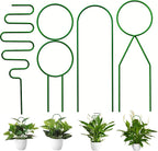 4 Pcs Small Metal Trellis for Potted Plants, Mini Trellis for Potted Plant by Unknown