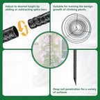 Spiral Trellis for Climbing Plants Outdoor, 45 Inch Tall Heavy Duty Metal - Image 5