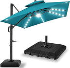 Best Choice Products 10x10ft Cantilever Patio Umbrella w/Base Included by BestChoiceProducts