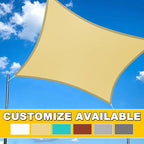 Artpuch Waterproof Sun Shade Sail, UV Resistant Rain Canopy, Curved Edges Shade - Image 7