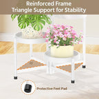 LASZOLA 5 Tiered Folding Plant Stand Indoor - Image 5