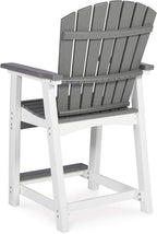 Signature Design by Ashley Outdoor Transville HDPE Patio Barstool - Image 9