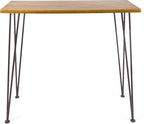 Christopher Knight Home Denali Ouotdoor Industrial Acacia Wood Bar Table - Image 5