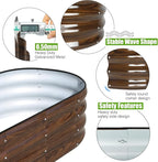 SnugNiture Galvanized Raised Garden Bed - Image 2
