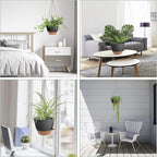 Hanging Planters for Indoor Outdoor Plants, 2 Pack Self Watering Hanging Pot - Image 6