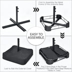 Tangkula 11 Piece Rattan Outdoor Dining Set - Image 4
