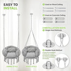 Magshion Hanging Hammock Chair - Image 8