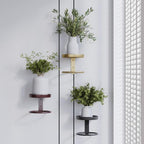 Metal Wall Planters Mid Century Modern Floating Shelves - Image 2