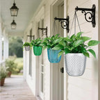 QCQHDU Self Watering Hanging Pots, 2 Pack 7.2 Inch Hanging Planters - Image 7