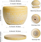 SQOWL Ceramic Flower Pots - Image 3