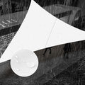 SUNNY GUARD Waterproof Sun Shade Sail 6'x8'x10' White Right Triangle UV Block by SUNNYGUARD