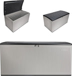 Suncast 160-Gal. Resin Extra-Large Outdoor Patio Deck Box by Suncast