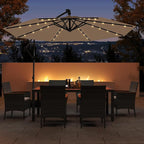 Tangkula 10ft Solar LED Patio Umbrella - Image 2