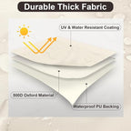 PureFit Outdoor Couch Cover Waterproof Patio Sofa Furniture Covers, 3-Seater - Image 3