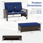 RELAX4LIFE Wicker Patio Outdoor Daybed - Image 3