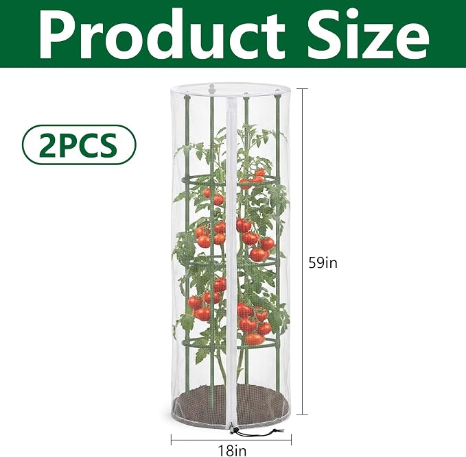 2 Pcs Garden Bird Netting Cover - Image 2