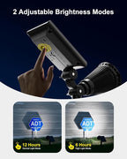 4 Pack Solar Spotlights Outdoor Waterproof - Image 3