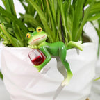Miniature Frog Figurines Plant Decorations - Image 4