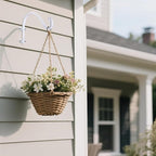4 Pack 12Inch Plant Hanger, Sturdy Hanging Plant Bracket Hooks Outdoor - Image 3