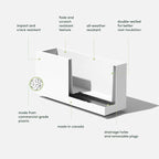 Veradek Block Series Long Box Planter - Image 2