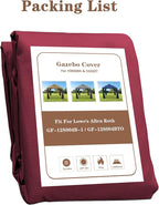 SCOCANOPY Burgundy Ripstop Replacement Roof - Image 6