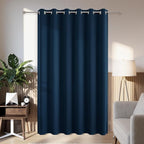 Joydeco Blackout Patio Sliding Door Curtains 108 Inches Long, Grommet Privacy by JOYDECO
