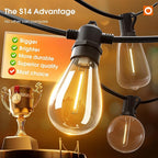 addlon 72FT LED Outdoor String Lights - Image 2
