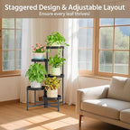 LASZOLA 5 Tiered Folding Plant Stand Indoor - Image 7