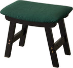 Foot Stool, Bamboo Small Sofa Foot Rest Under Desk, Extra Seating - Image 7