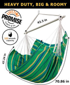 ADVOKAIR Hammock Chair Large 70.9"x47.2", 32% Bigger XXL Hanging Swing Chair - Image 4