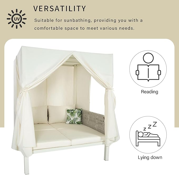 Merax Outdoor Patio Daybed - Image 4