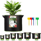 3-Pack 15 Gallon Plant Grow Bags, Thickened Nonwoven Fabric Pots - Image 3