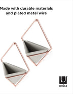 Umbra Trigg Hanging Planter Vase Wall Decor, Faux Plants, and More - Image 7