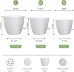 10/9/8 inch Self Watering Pots - Image 3