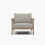 Acanva Modern All-Weather Aluminum Outdoor Patio Sofa - Image 8