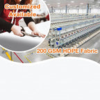 Artpuch Outdoor Pergola Shade Cover 8' X 24' Sun Shade Cloth - Image 2