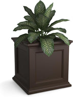 Mayne Fairfield 20-Inch Square Planter – Self-Watering, Weather-Resistant by Mayne