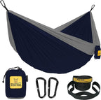 Wise Owl Outfitters Camping Hammock – 500lbs Portable Hammock by WiseOwlOutfitters