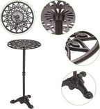 OwnMy Cast Iron Tall Plant Stand Heavy Duty Vintage Flower Pot Holder Stand - Image 6