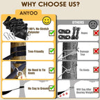 ANYOO Cotton Hammock Portable Camping Hammocks - Image 6