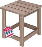 LZRS Adirondack Square Outdoor Side Table by LZRSPET