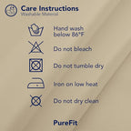 PureFit Outdoor Curtains for Patio Waterproof Weatherproof, UV and Fade - Image 7