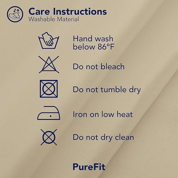 PureFit Outdoor Curtains for Patio Waterproof Weatherproof, UV and Fade - Image 7