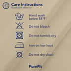 PureFit Outdoor Curtains for Patio Waterproof Weatherproof, UV Resistant - Image 7