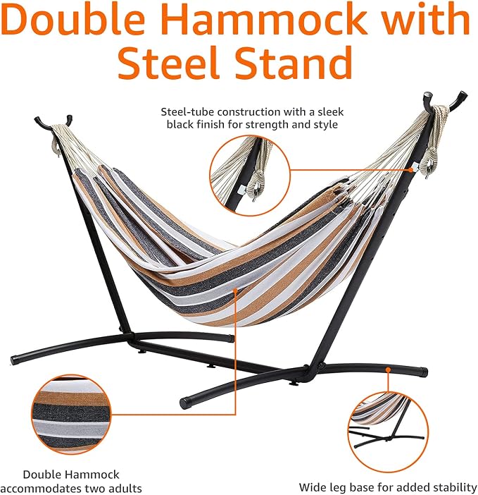 Amazon Basics Double Portable Hammock - Image 4