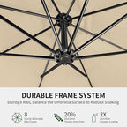 OLILAWN 10ft Patio Umbrella - Image 5