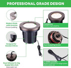 Landscape Well Light, LED Low Voltage In Ground Lights, IP67 Waterproof 12V - Image 6