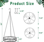 2-Pack Hanging Planters for Indoor Plants - Image 4